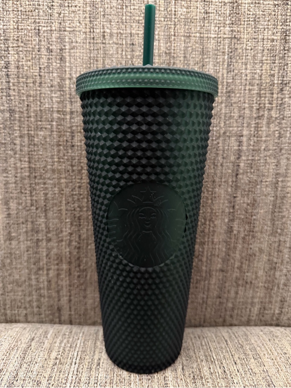 Starbucks Dark Green Studded Tumbler